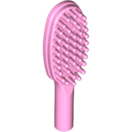 Lego Equipment Hairbrush Short Handle [10mm] / Bright Pink