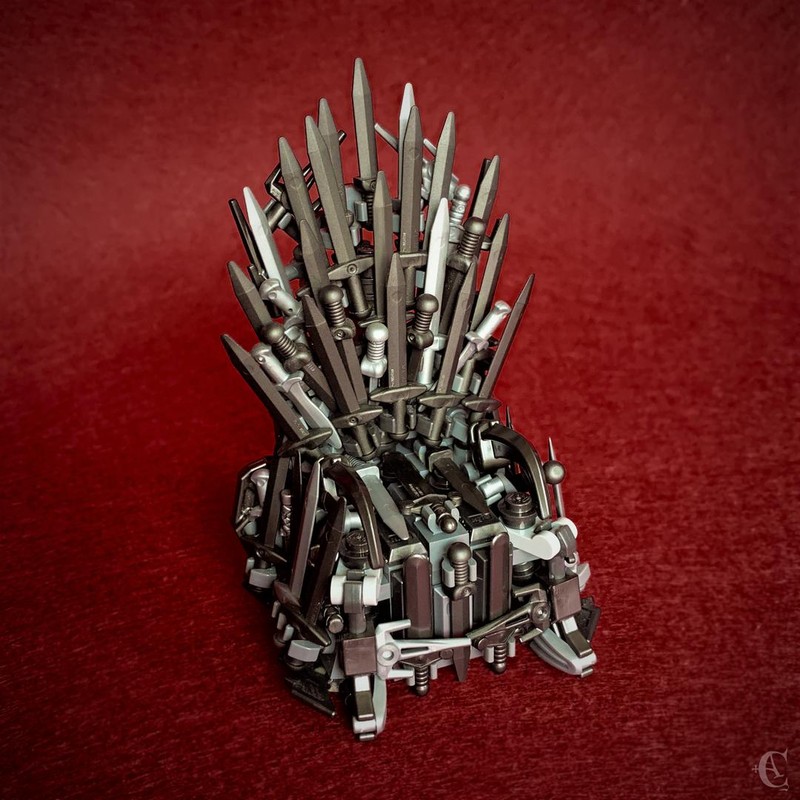 Lego Iron Throne