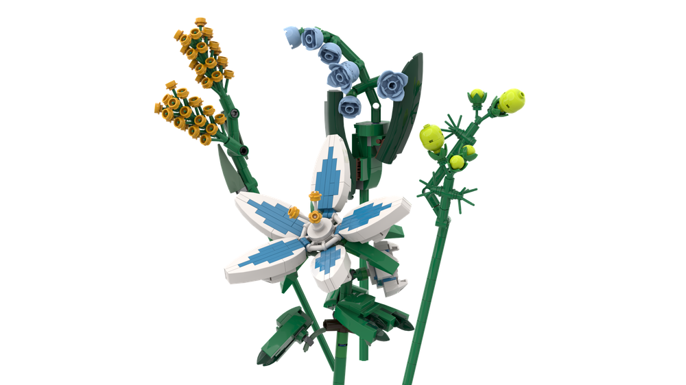 Lego Zelda Flower Collection