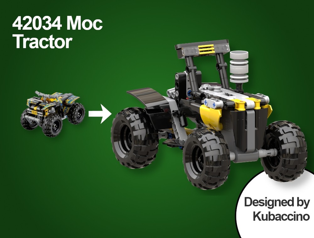Lego 42034 Alternate Pullback Tractor