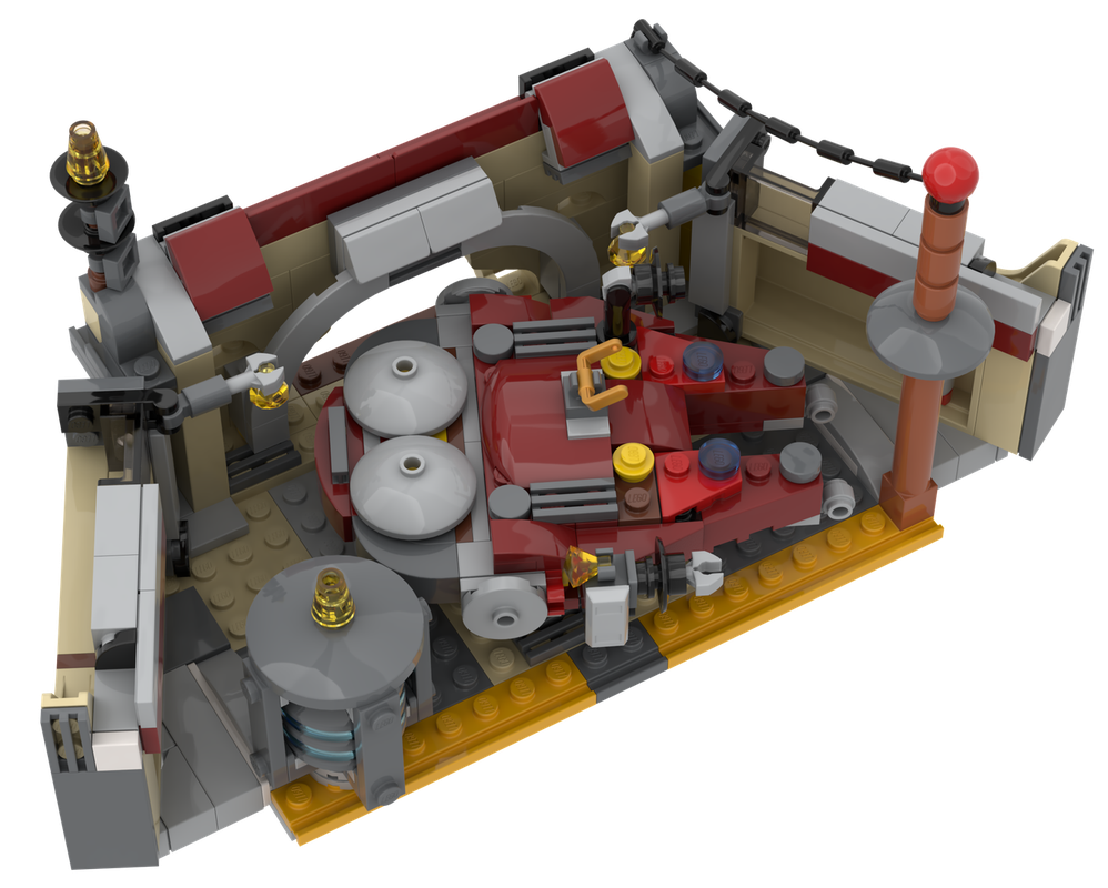 Lego Dorado Falcon in Docking Bay (75972)