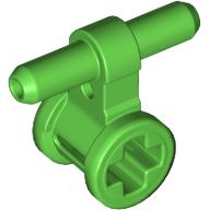 Lego Pneumatic Hose Connector with Axle Connector / Bright Green