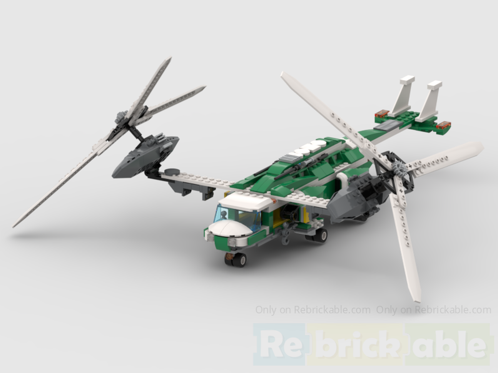 Lego The Grasshopper Helicopter
