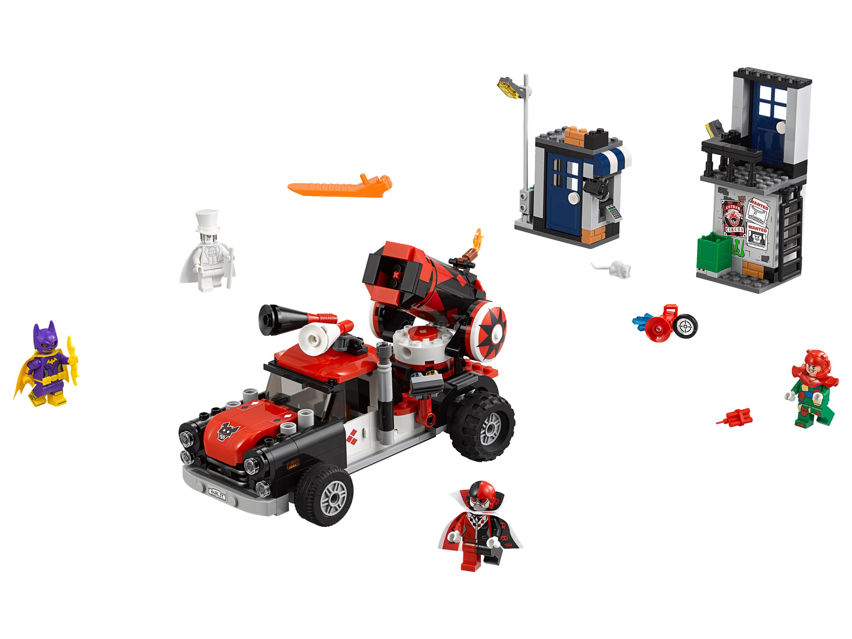 Lego Harley Quinn Cannonball Attack