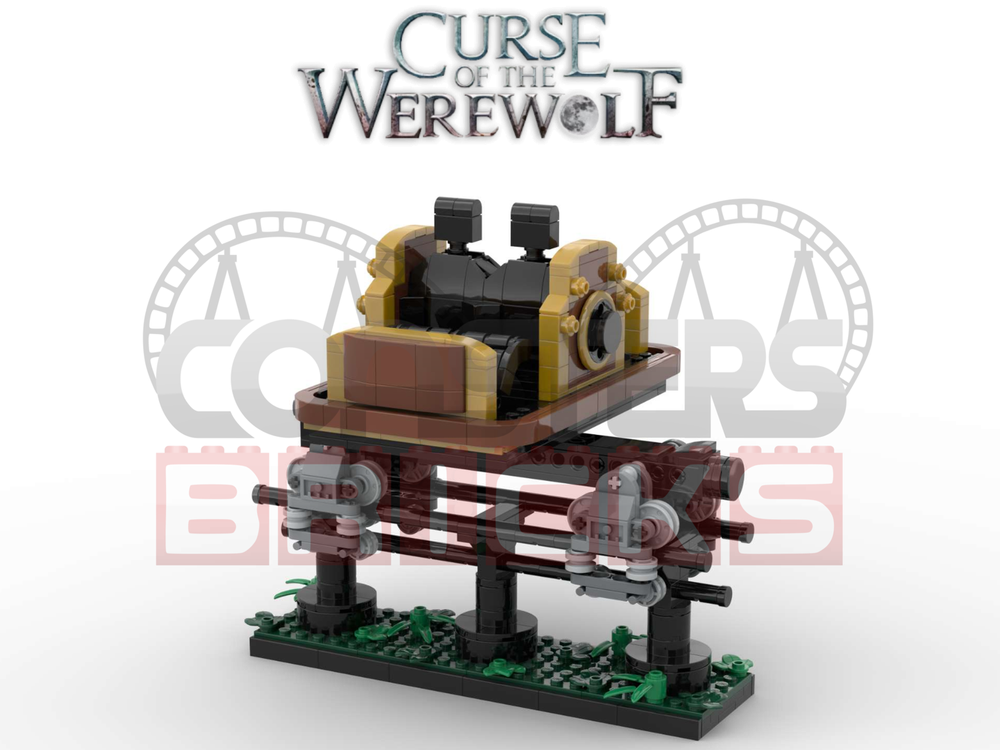 Lego ROLLERCOASTER - CURSE of the WEREWOLF - Universal's Epic Universe
