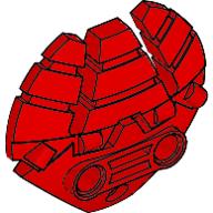 Lego Large Figure Shield 5 x 5 with Triple Blasters / Red