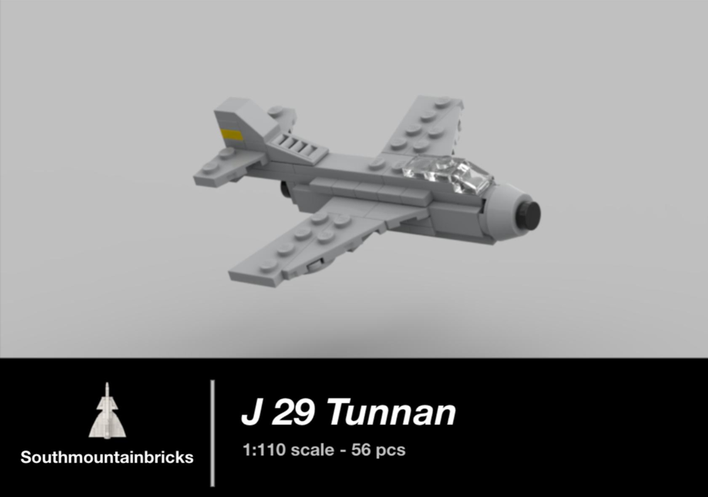 Lego J 29 Tunnan [1:110 scale]