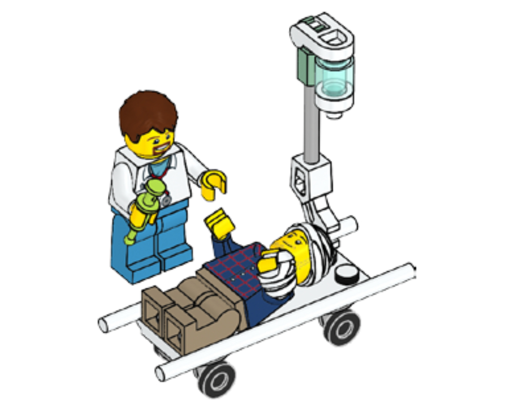 Lego Doctor and Patient