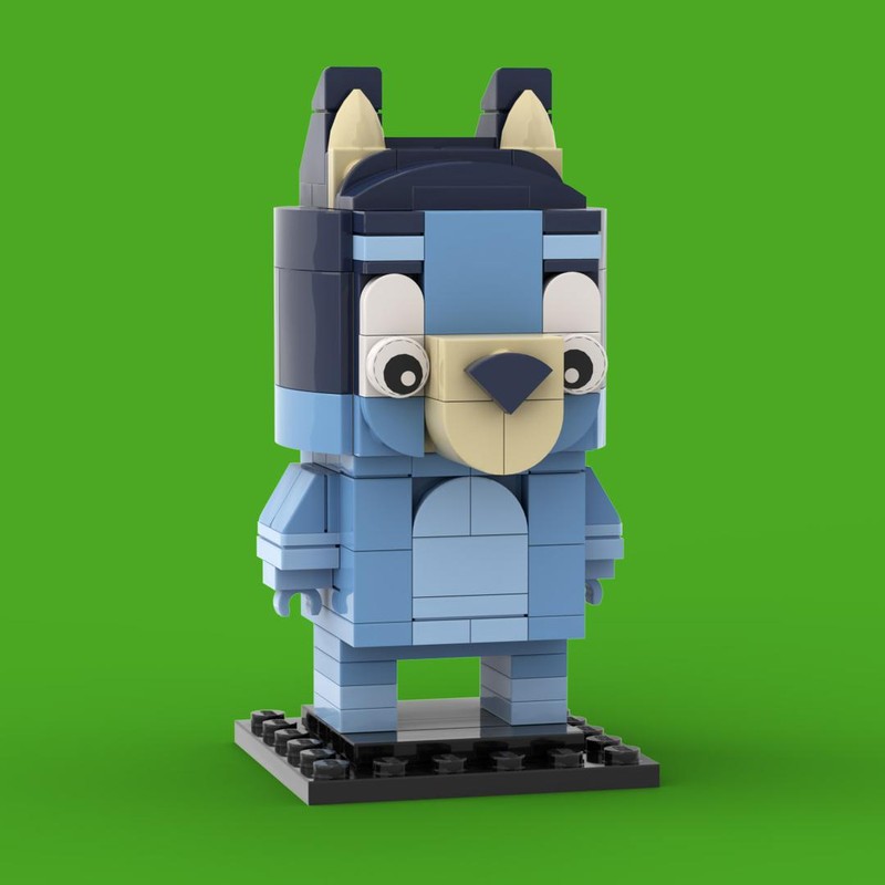 Lego Bluey Custom Brickheadz