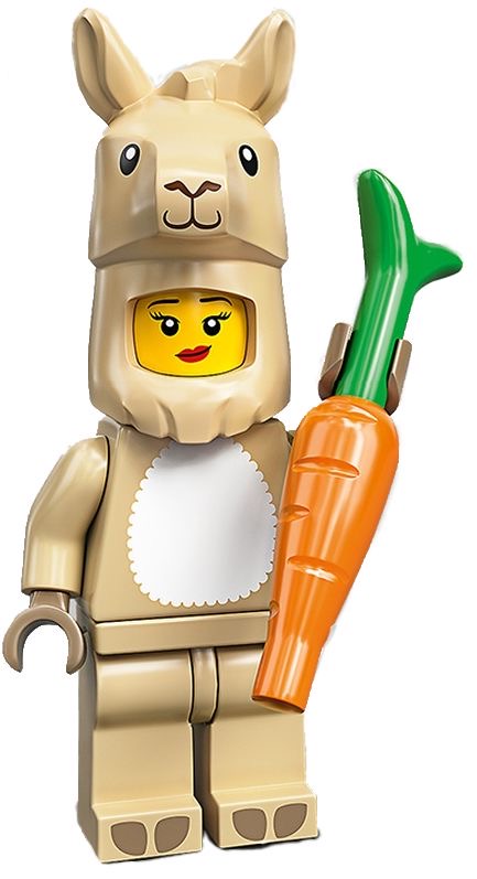 Lego Llama Costume Girl