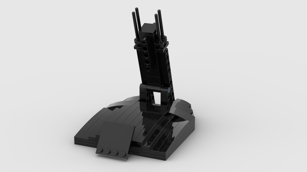 Lego Display Stand for MOC-125973: Plo Koon's Delta-7 Aethersprite