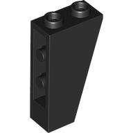 Lego Brick Sloped Inverted 75° 2 x 1 x 3 / Black