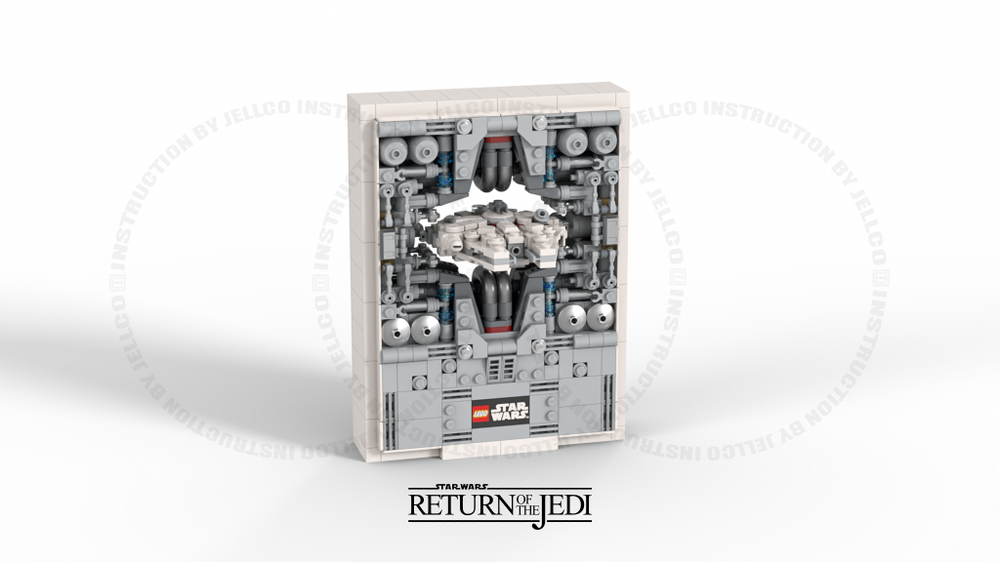 Lego Box-Style Micro Diorama : Original Trilogy M.Falcon Theme PART IV
