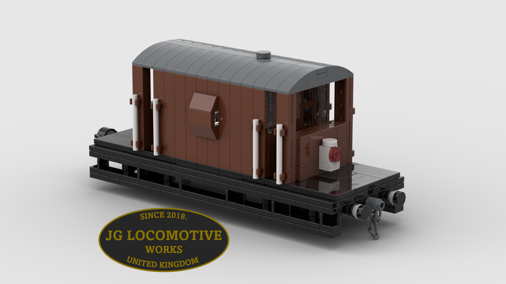Lego British Rail Guards Van