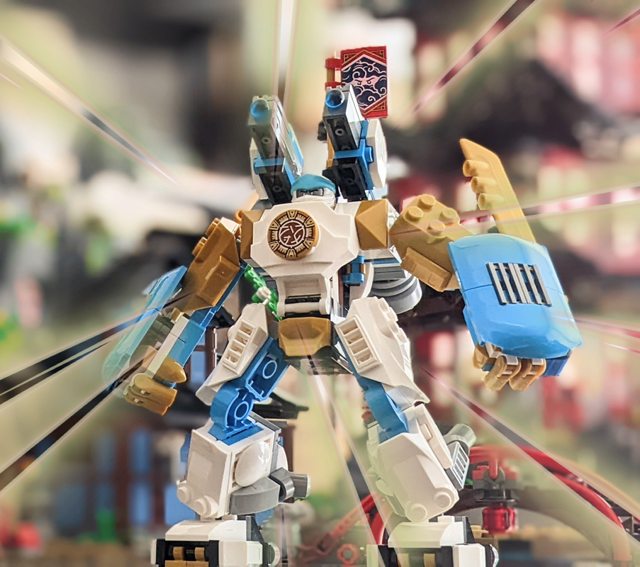 Lego Zane's Upgraded EVO Mech