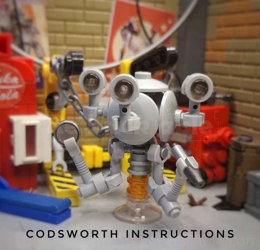 Lego Fallout Codsworth