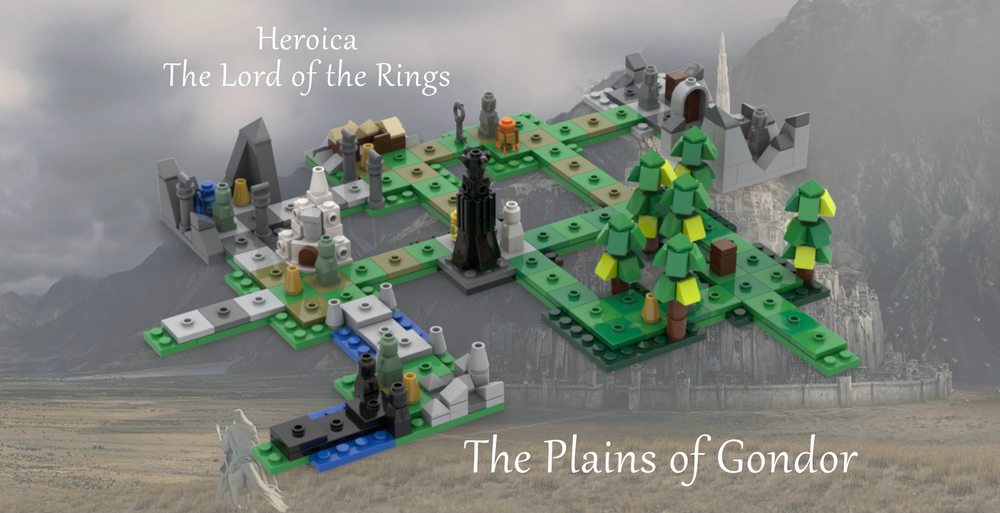 Lego Heroica - The Plains of Gondor