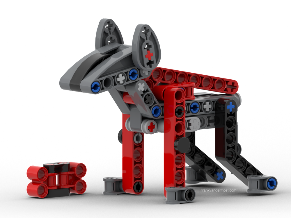Lego Donnie's droid dog