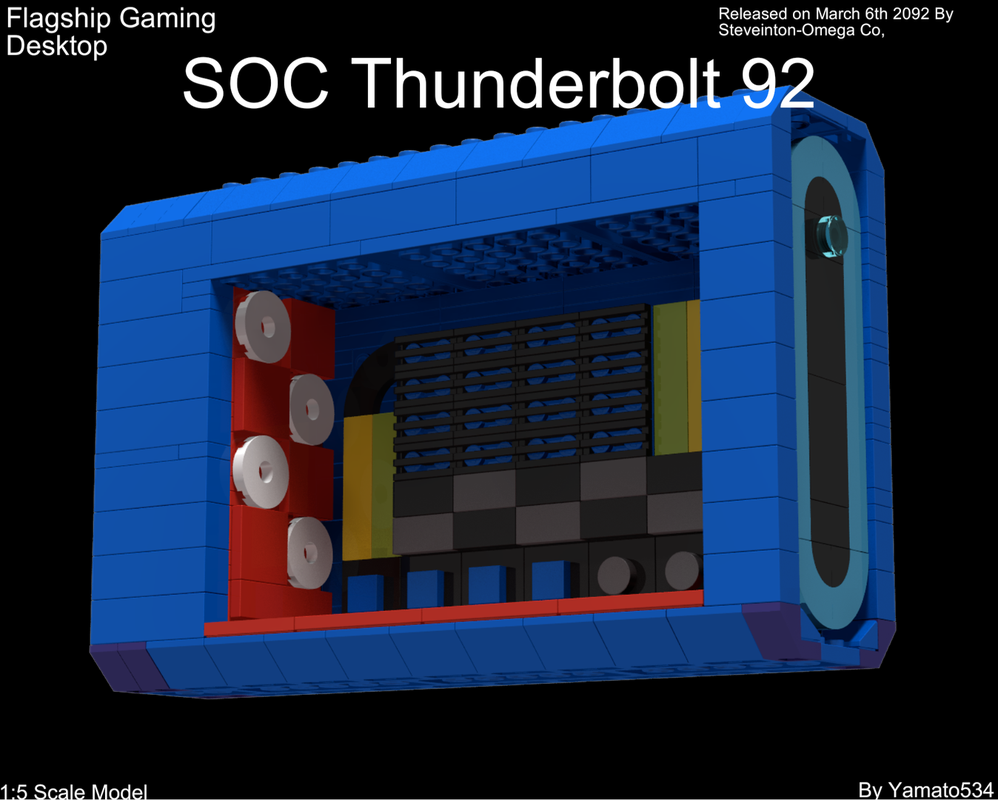 Lego 1:5 Scale SOC Thunderbolt 2092
