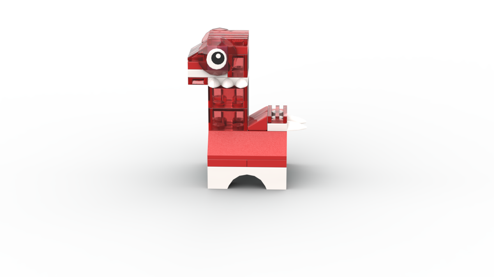 Lego 11013 Dinosaur red