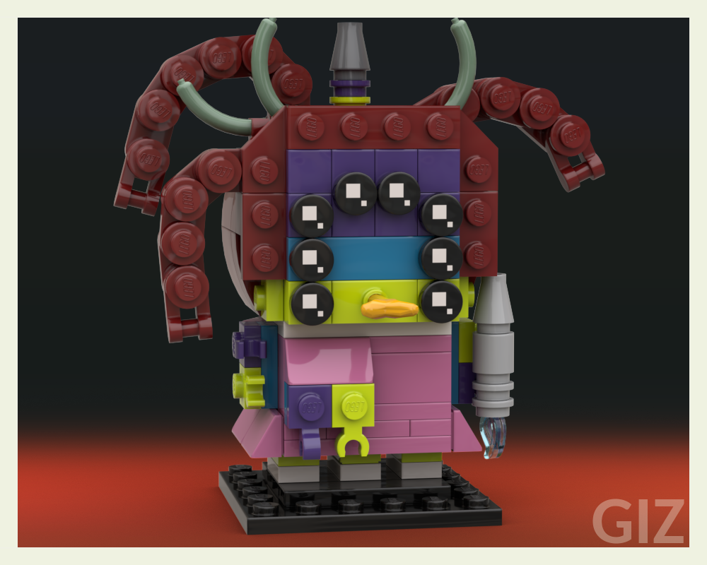 Lego Janet Planet - Garbage Pail BricKidz MOC