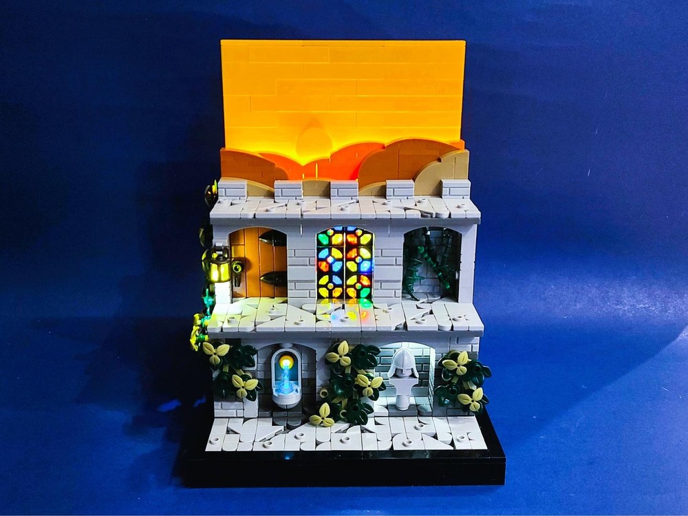 Lego Castle Minifigure Display MOC