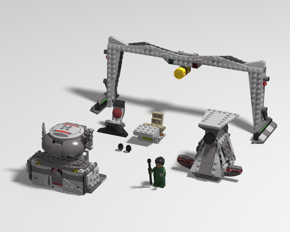 Lego Saw Gerrera's Rhydo Processor and Partisan Front Base