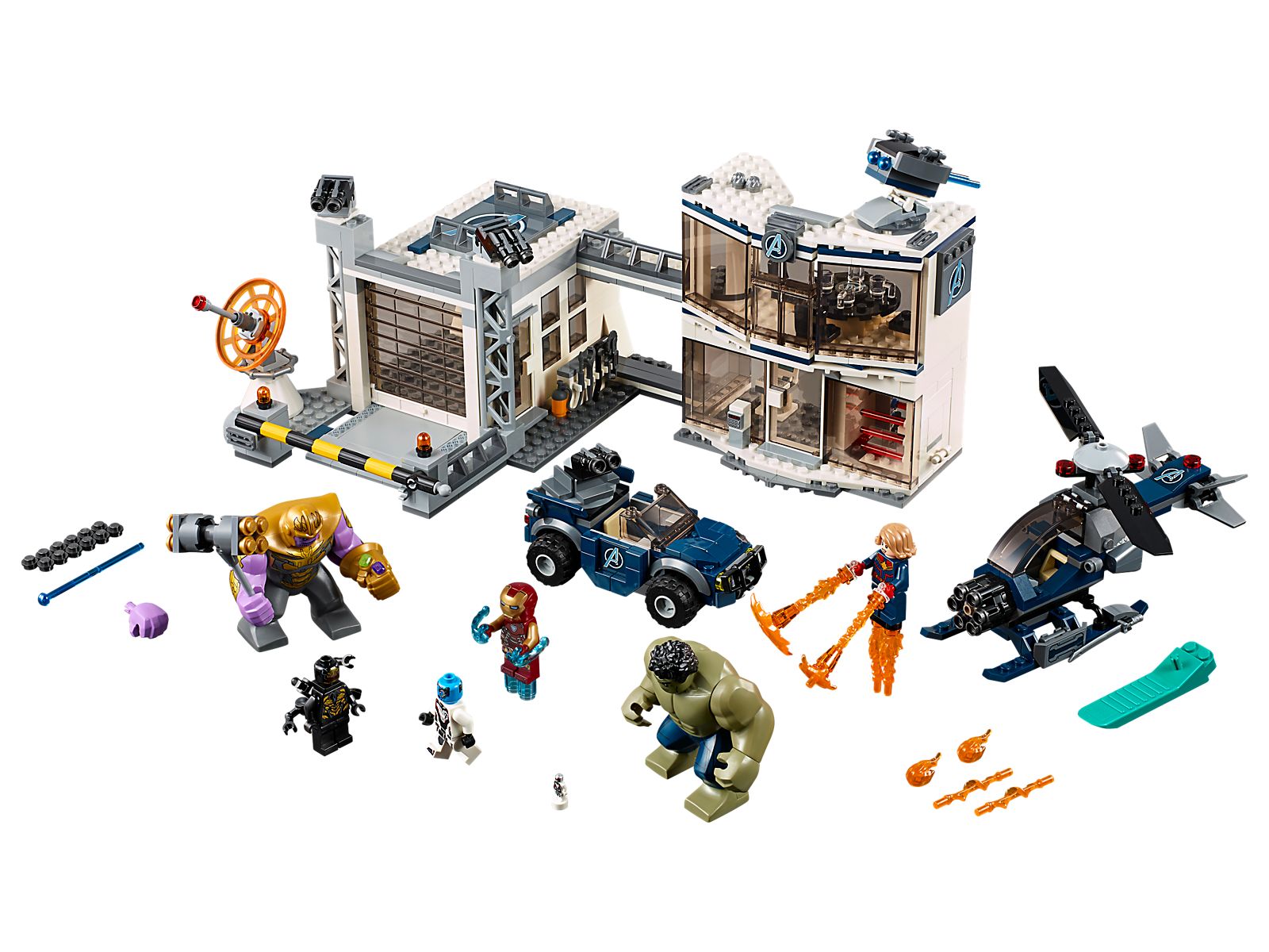 Lego Avengers Compound Battle
