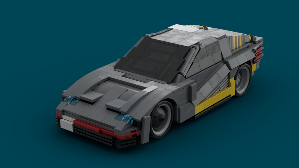 Lego Cyberpunk 2077 Quadra Turbo R