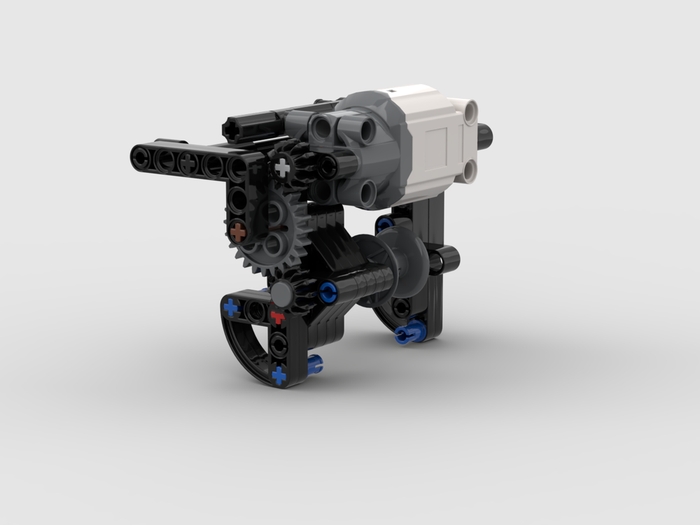 Lego Defender automatic winch