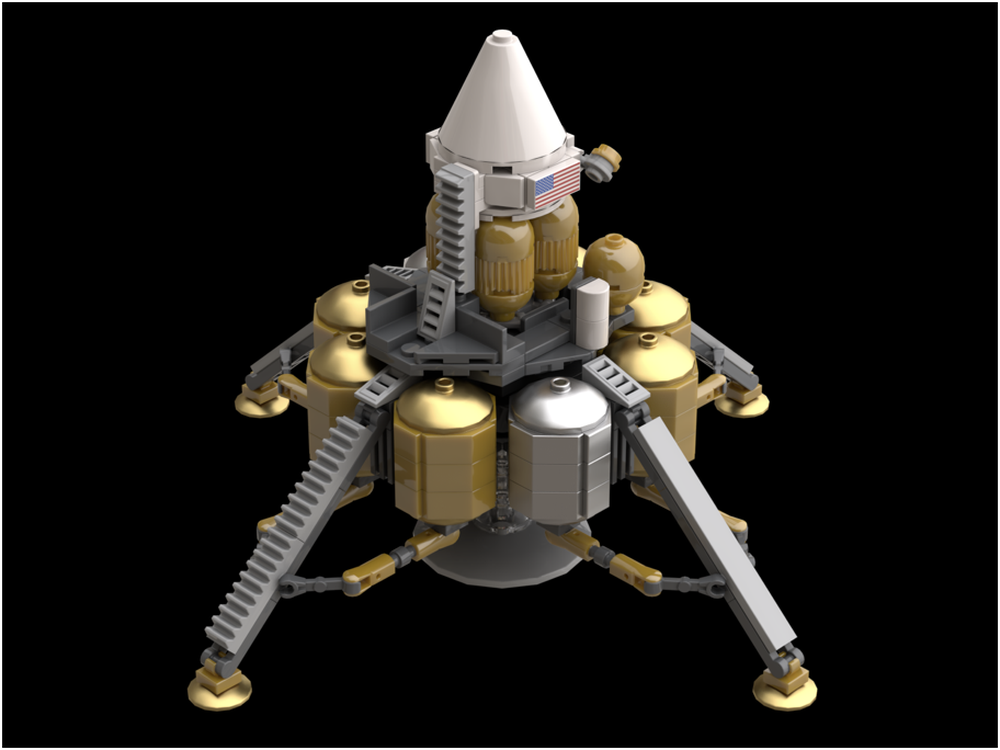 Lego First Lunar Outpost Spacecraft