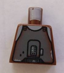 Lego Torso SW Dengar Pattern / Reddish Brown