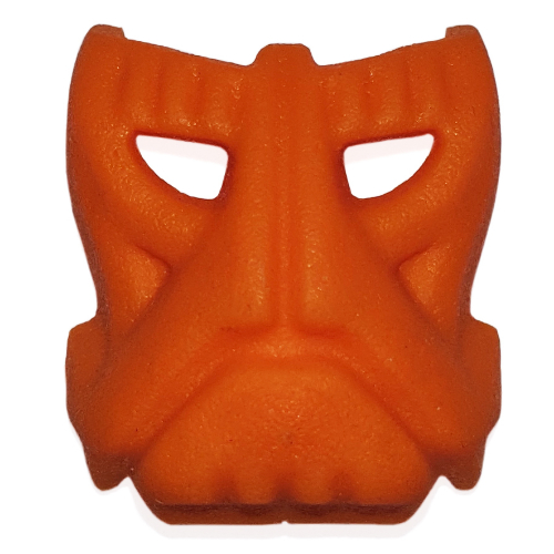 Lego Large Figure Mask Krana Vu / Orange