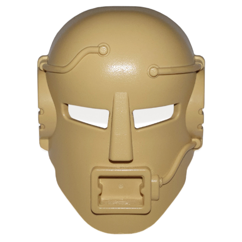 Lego Large Figure Mask Mahiki (Turaga) / Tan