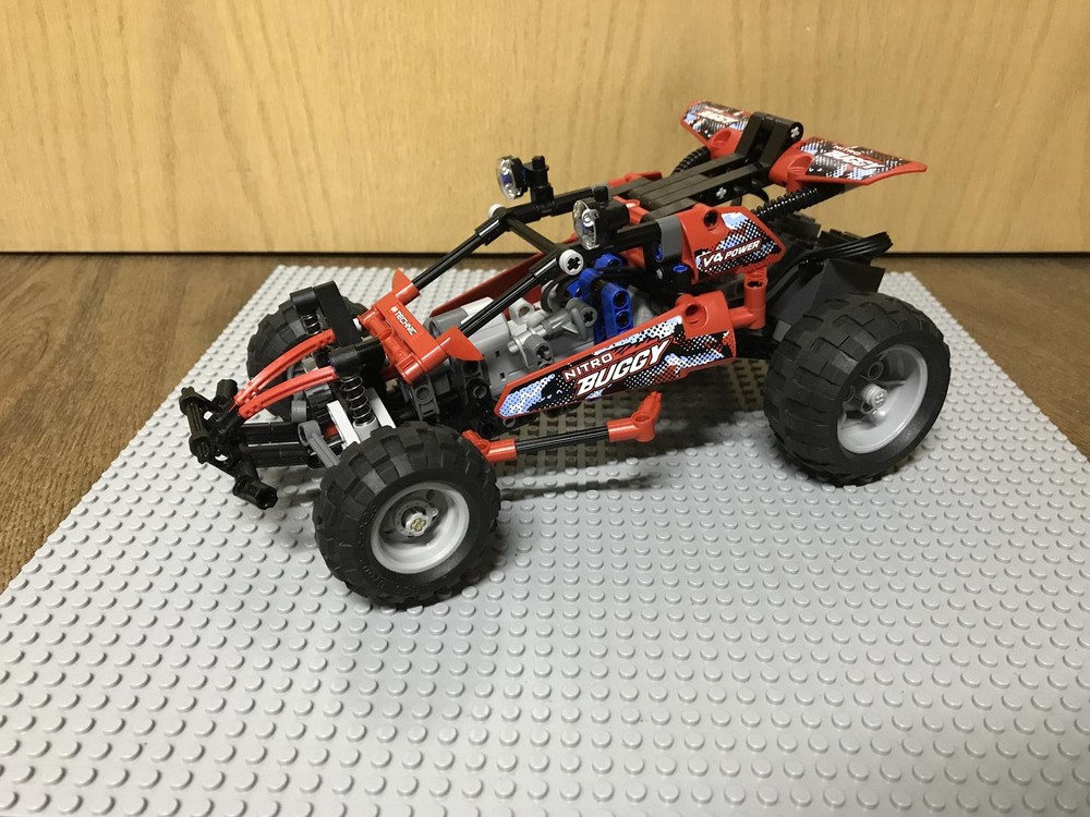 Lego 8048 Buwizz powered RC MOD