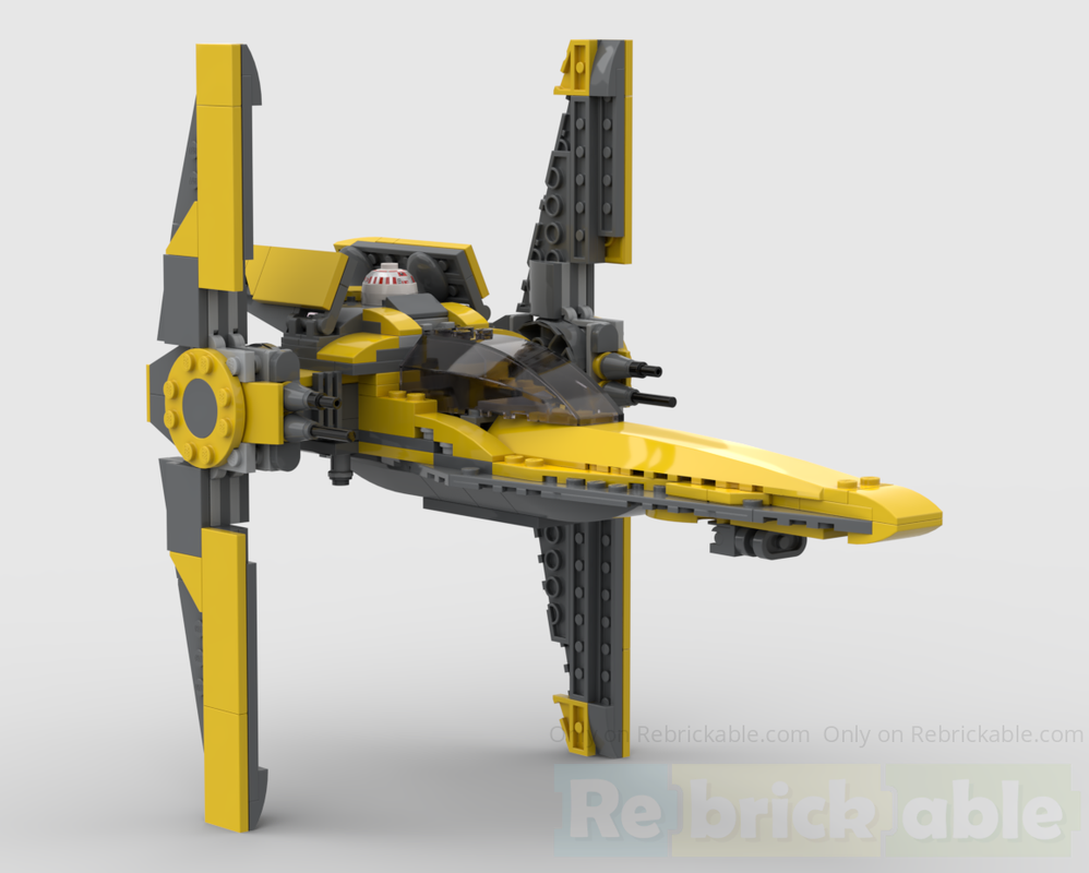 Lego Modular Zann Consortium V-wing Starfighter