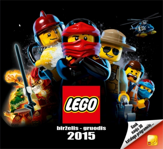 Lego 2015 Large Lithuanian June - December (613.4016-LT)