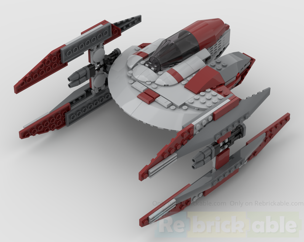 Lego "Borophage" modified Hyena-class Droid Bomber