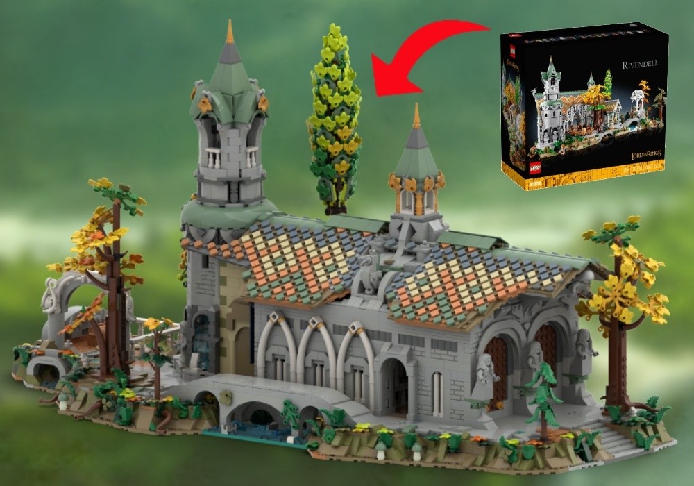 Lego Rivendell Horse Stables