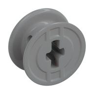 Lego String Reel 2 x 1 x 2 Drum with Axle Hole / Light Bluish Gray
