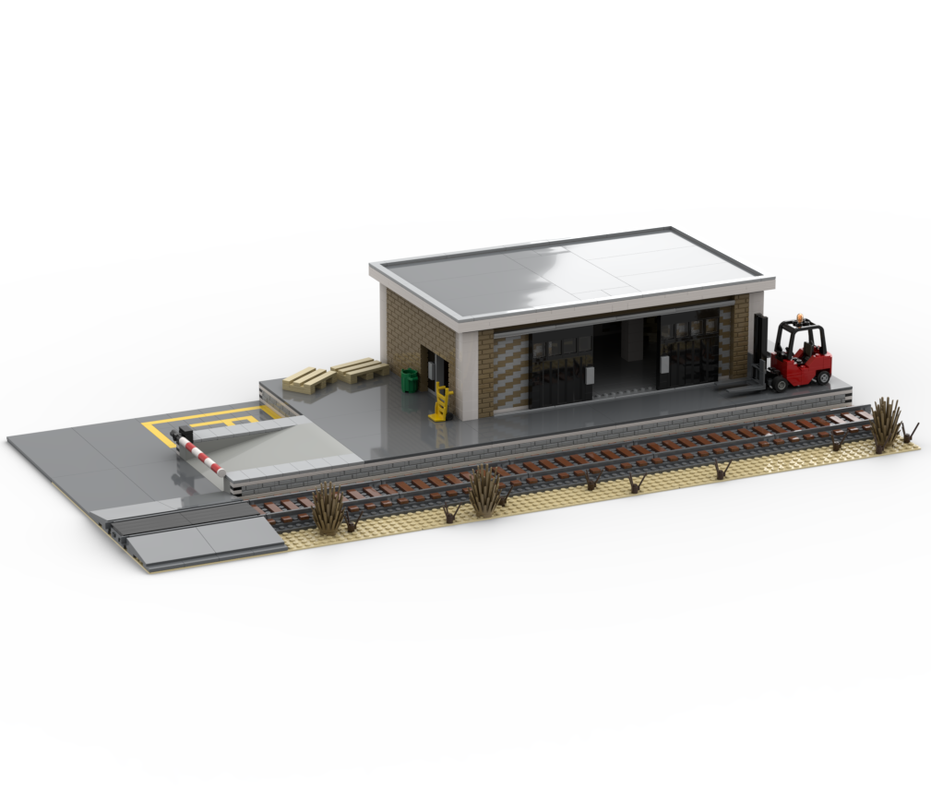 Lego Freight shed