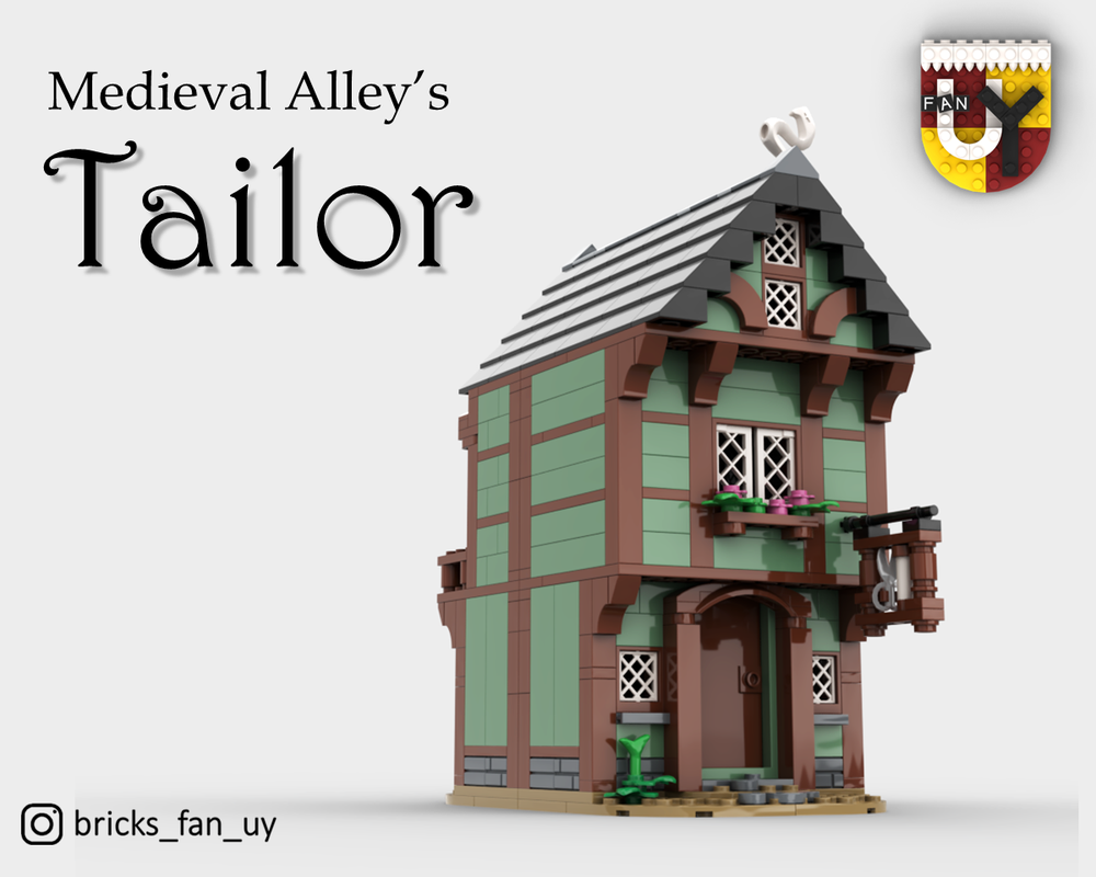 Lego Medieval Tailor's House