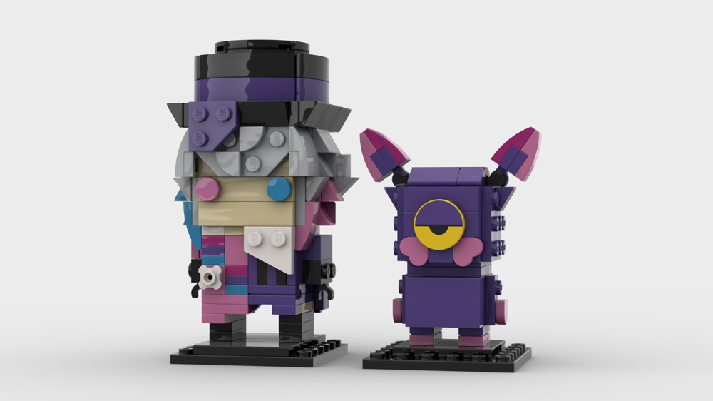 Lego Gavis Bettel & Phantom - Brickheadz