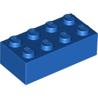 Lego Brick 2 x 4 / Blue