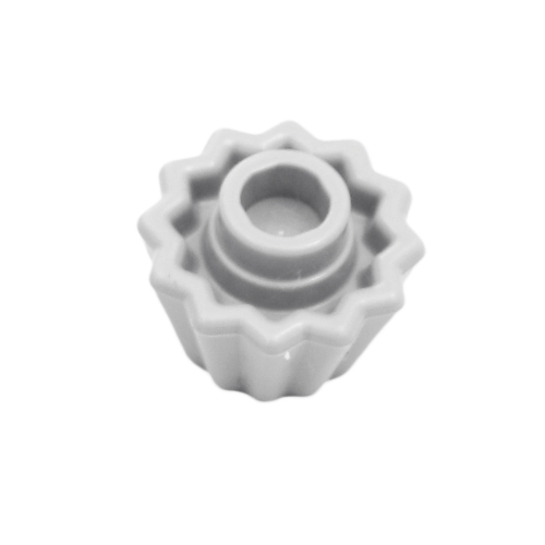 Lego Food Cupcake with Stud / Flat Silver