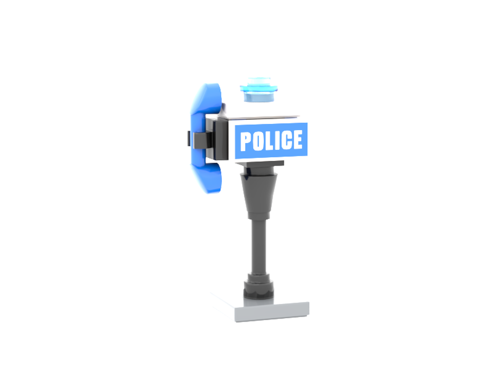 Lego LA Noire Police Telephone Gamewell