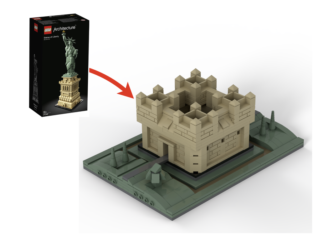 Lego 21042 - Castle Diorama