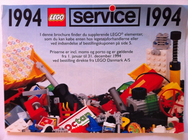 Lego 1994 Medium Service Packs Danish (923323-dk)