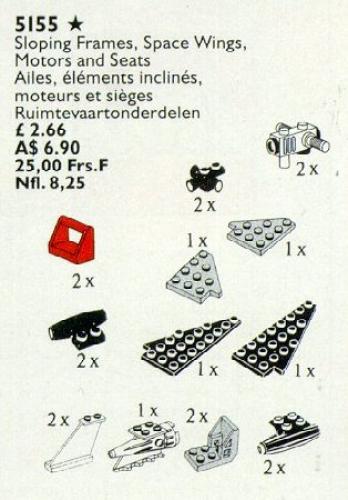 Lego Space Jets and Wings