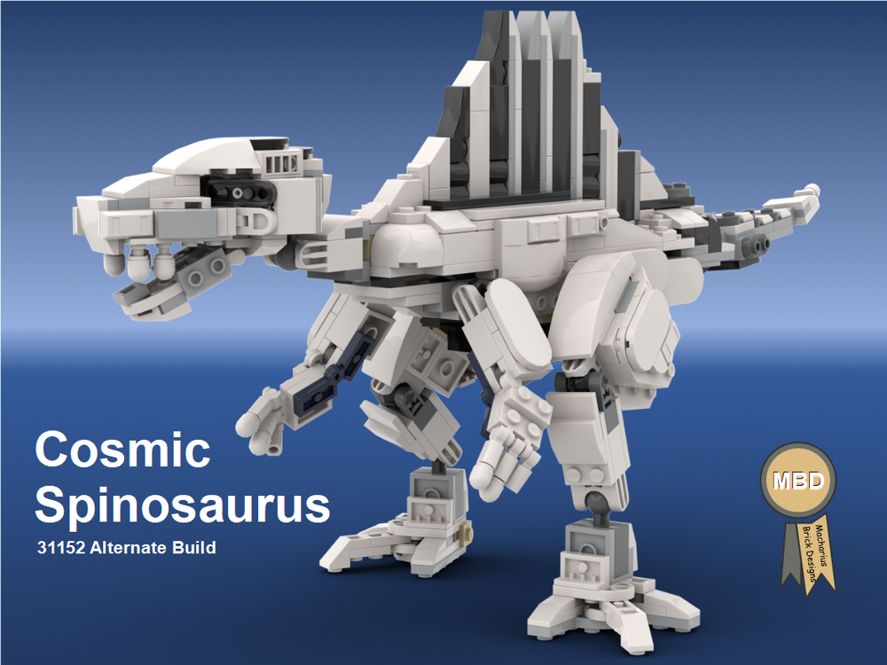 Lego Cosmic Spinosaurus, 31152 Alternate Build